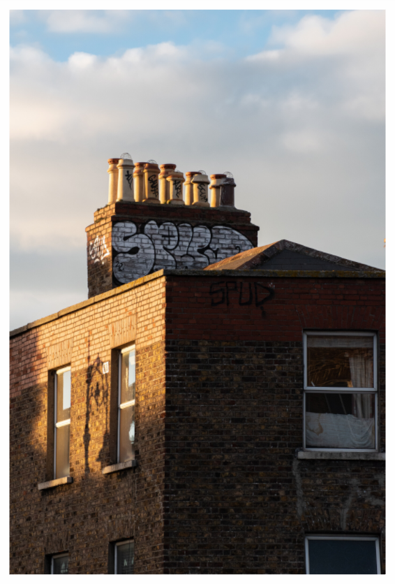 Sonnenuntergang in Dublin