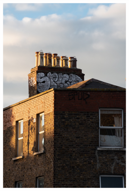 Sonnenuntergang in Dublin